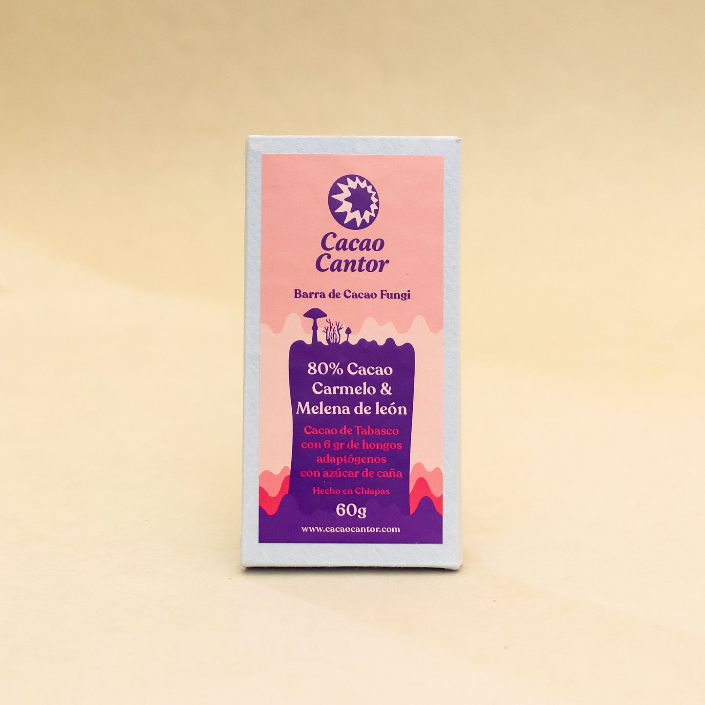 Visión — 80% cacao Carmelo con melena de león