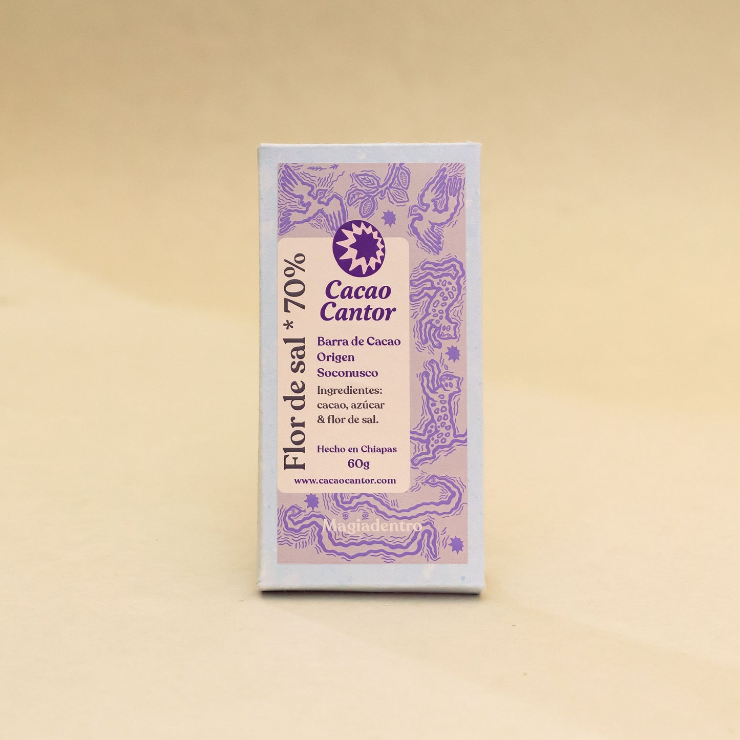 Flor de Sal — 70% cacao con flor de sal