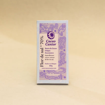 Flor de Sal — 70% cacao con flor de sal