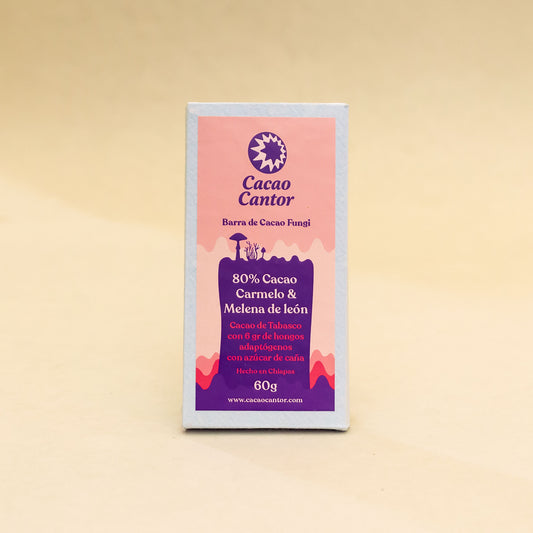 Visión — 80% cacao Carmelo con melena de león
